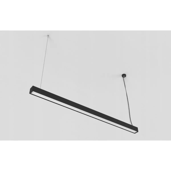 Lampa wisząca belka CGOFFICELINE120 LED 36W 4000K do biura metalowa czarna