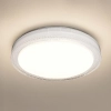 Nasufitowa lampa do sypialni Vigo ML1839 LED 24W 4000K na korytarz biały