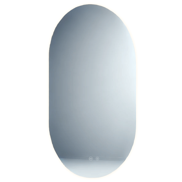 Prostokątne lustro łazienkowe MIRROR W0388 LED 23W 3000-5000K ściemnialne