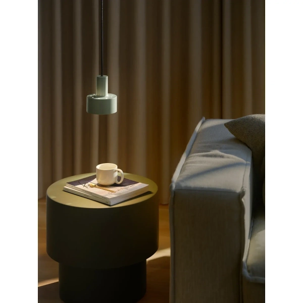 Zwieszana lampa jadalniana Matis 2512183023 nad stół zielony