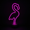 Lampka nocna do pokoju dziecięcego Neon FM-NB23 Zumaline LED flaming różowy