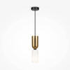 Lampa wisząca Memory MOD177PL-01G Maytoni do jadalni czarna biała złota