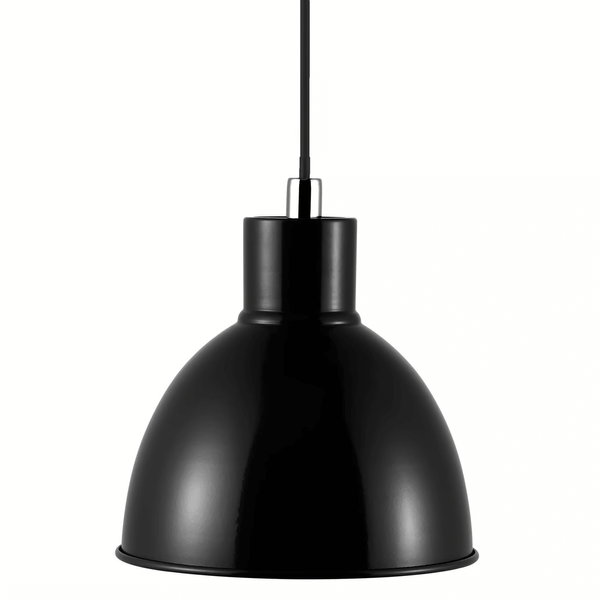 Kopułowa lampa wisząca POP 45833003 nad stół czarny