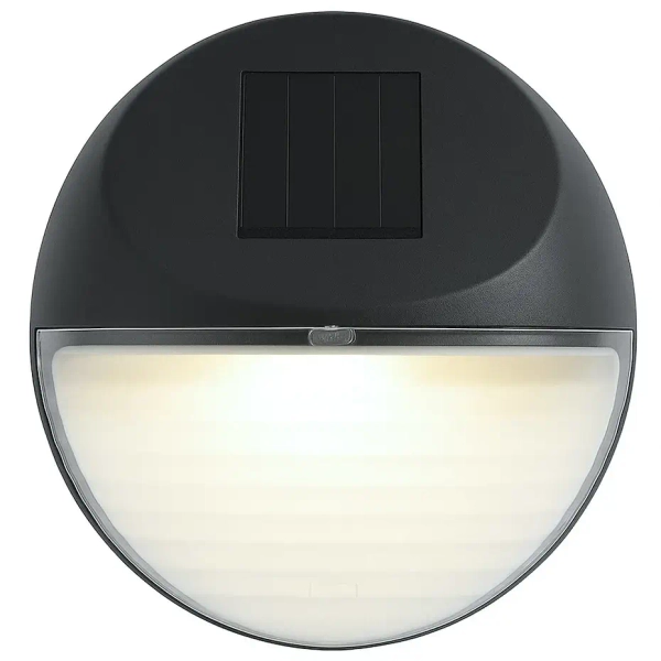 Elewacyjna lampa ścienna Wall EKO0606 LED 0,06W 6000K IP44 czarny