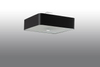LAMPA sufitowa SL.0826 abażurowa OPRAWA kwadratowy plafon czarny