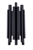 Kinkiet ścienny ORGANIC W0286 metalowa sople LED 8W 3000K tuby czarne