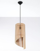 LAMPA wisząca ALEXIA SL.0640 drewniana OPRAWA ekologiczny zwis drewno