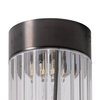 Lampa sufitowa Aria 1231 Zuma tubka przezroczysty tytanowy