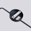 Lampa ścienna na wysięgniku NOX SL.1697 z wtyczką regulowana czarna
