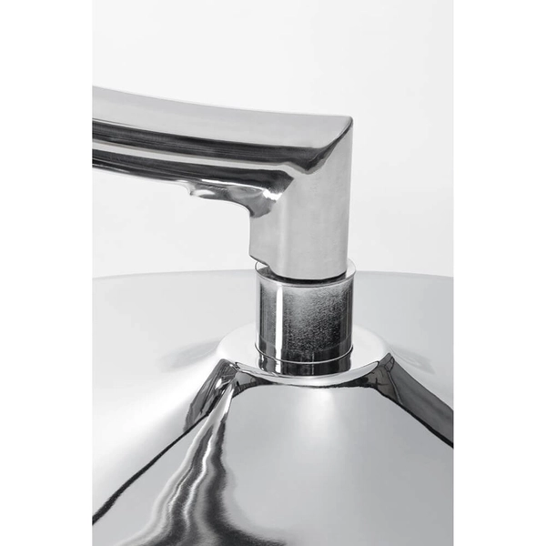 Nowoczesny fotel do pokoju Bubble Stand JH-200.36W żółty chrom