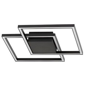 Minimalistyczna lampa sufitowa Pico LED 25W 3000K do pokoju czarna