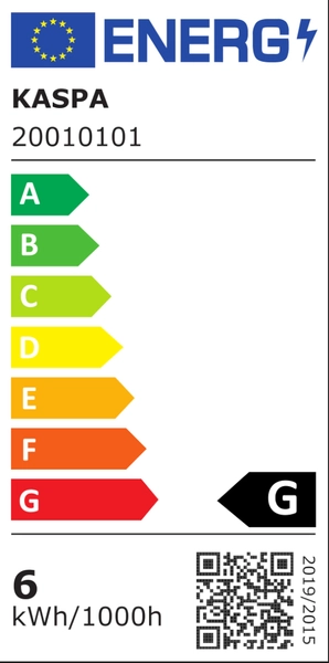 Ścienna LAMPA metalowa MISFIT 20010101 Kaspa kinkiet OPRAWA metalowa LED 6W 3000K kostka cube biała