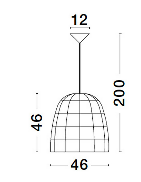 Lampa wisząca REYNOSA LE42947 do salonu ratan beżowa czarna
