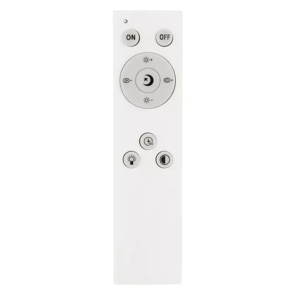 Kwadratowy plafon ULLY 48025OBSH Globo LED 24W 2700-6500K biały czarny