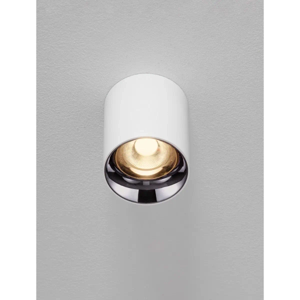 Podłużna lampa sufitowa downlight LUMERCA LE45511 LED 10W 3000K tuba biała