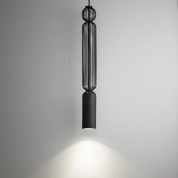 Klosz do lampy druciany CAMELEON SINGLES 12210 jedwabisty grafit