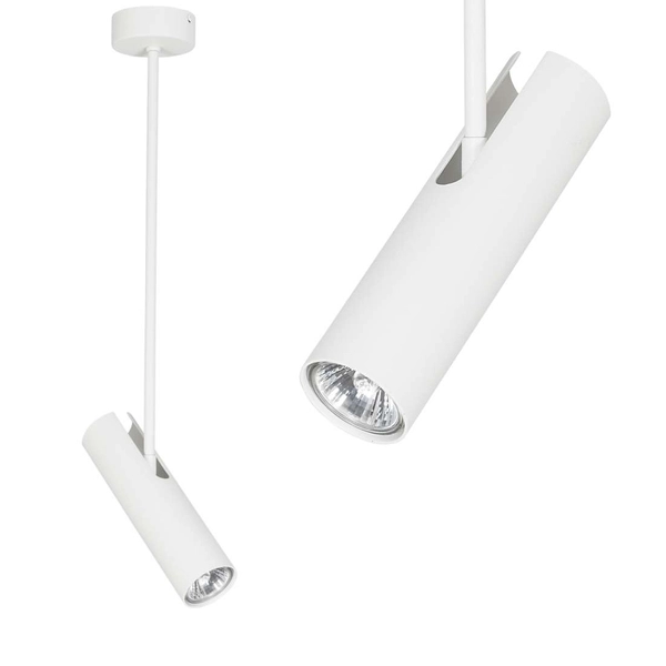 Spot LAMPA sufitowa EYE SUPER A 6488 Nowodvorski metalowa OPRAWA tuba biała