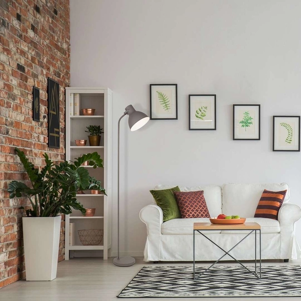 LAMPA podłogowa DEREK 4329 Rabalux stojąca OPRAWA do salonu szara