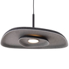 Lampa zwieszana Deux P0560 Maxlight LED 5W 3000K nieregularna czarna szara