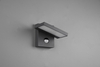 Regulowana LAMPA elewacyjna HORTON 226369142 Trio metalowa OPRAWA ogrodowa LED 8W 3000K outdoor IP54 grafitowy