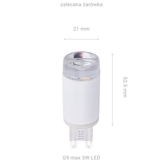 Wisząca lampa cylindriczne klosze Sopel 33616 Sigma metalowa biała