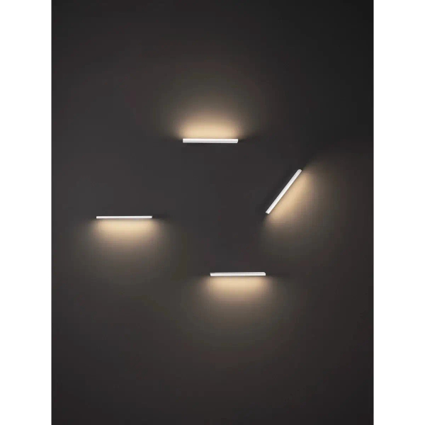 Podłużna lampa ścienna MALVIRA LE45544 LED 12W 3000K biała