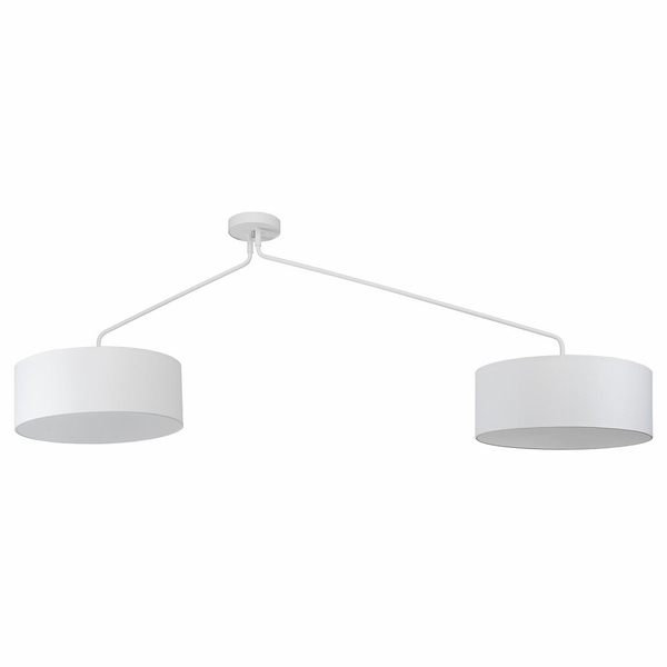 LAMPA sufitowa FALCON 7951 Nowodvorski abażurowa plafoniera biała