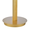 Owalna stołowa lampa Tauri TAU4235 kulista szklana biała złota
