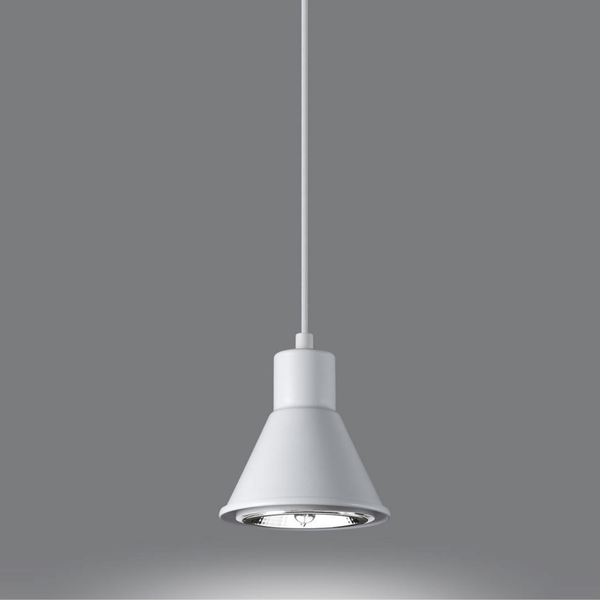 Wisząca lampa nad stół Tazila SL.0987 Sollux regulacja długości biała