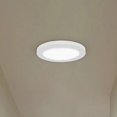 Sufitowa LAMPA plafon SONNET 1492 Rabalux okrągła OPRAWA metalowa wpust LED 30W 4000K biały