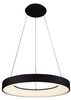 Lampa pierścieniowa wisząca Santana AZ5008 LED 50W czarna 