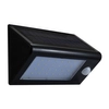 Solarna lampa zewnętrzna BOX 307637 Polux elewacyjna LED 5,5W 6400K z czujnikiem IP44 czarna