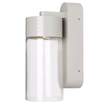 Lampa ścienna szklana FUSION C0274 LED 7W 3000K tuba szara