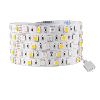 Zestaw taśma LED z zasilaczem i pilotem 24V 5m 323668 LED 36W RGBW biała