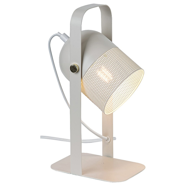 Lampka biurkowa Ronnie 5255 na biurko ruchoma ażur nowoczesna beżowa