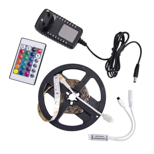 Taśma LED RGB 21,6W LATE LED 03030 Ideus pasek 3 metry zmienna barwa światła 1080lm biała