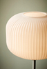 Lampa podłogowa Milford 48924001 Nordlux do jadalni biała