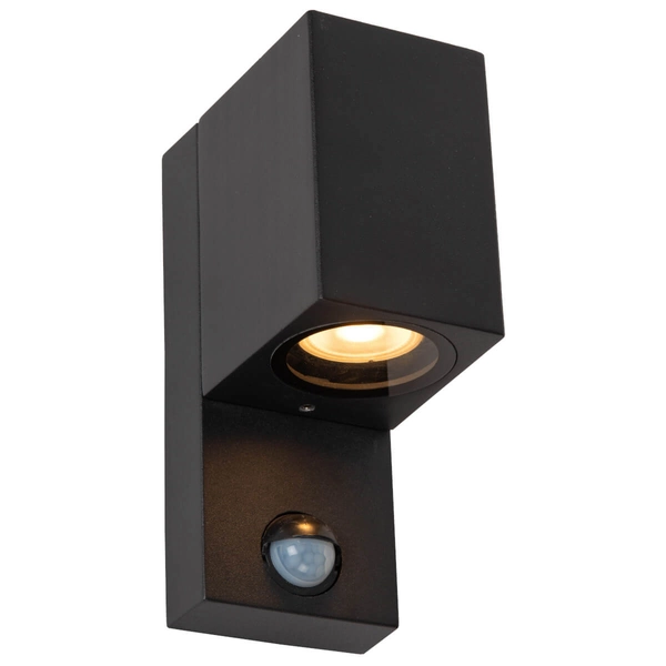 Kinkiet z czujnikiem ruchu ZARO 69802/01/30 Lucide IP65 czarny