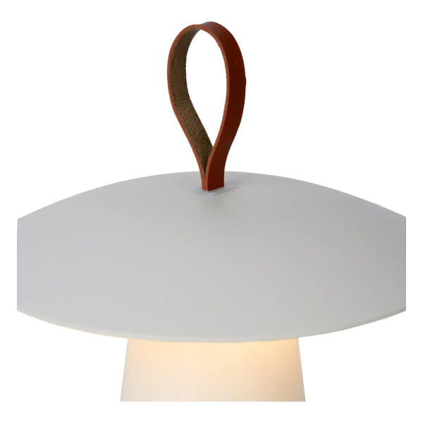 Stołowa lampka zewnętrzna DONNA 27500/02/31 Lucide LED 2W 2700K IP54 biała