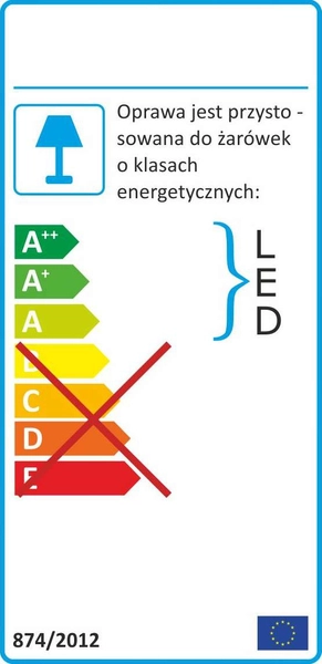 Wisząca LAMPA kuchenna 313867 metalowa OPRAWA ramka dekoracyjna ZWIS geometryczny plants czarny