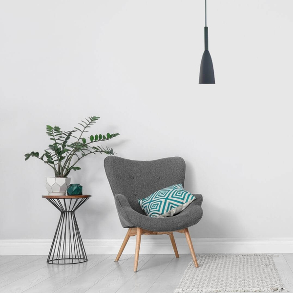 LAMPA wisząca SOLIN LP-181/1P BK Light Prestige metalowa OPRAWA zwis czarny