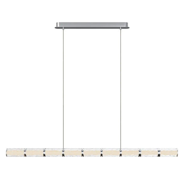 Industrialna lampa wisząca Love P0647 LED 37W 3000K belka srebrny