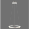 Lampa zawieszana RITUS 15393-95 Just Light LED 23,5W 3000K okrąg srebrna