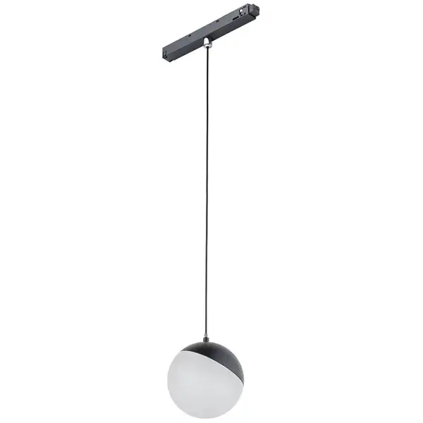 Wisząca lampa do szynoprzewodu 10153 LED 8W czarna biała