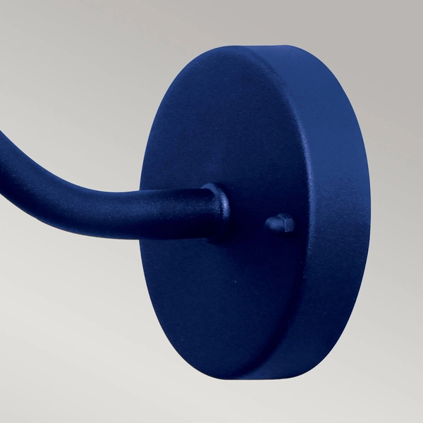 Zewnętrzna latarnia ścienna Klampenborg KLAMPENBORG-NVB IP44 granatowa