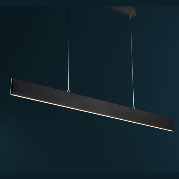 Belka wisząca Step P010PL-L23B4K Maytoni LED 23W 4000K nad wyspę czarna