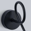 Lampa ścienna ARTEMIS SL.1108 czarna industrialna druciana E14