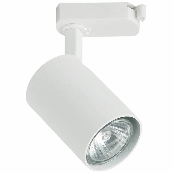 LAMPA sufitowa Tuka Track Bianco Orlicki Design metalowa OPRAWA do systemu szynowego 1-fazowego biała