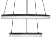 Jadalniana lampa wisząca ESTARIO LE45396 LED 46W 3000K pierścień czarny