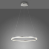 Zwisająca lampa RITUS 15394-95 Just Light LED 31,5W 3000K do salonu srebrna